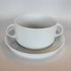 Thomas (Rosenthal) Eclipse Soup Bowl with Saucer Set of 2