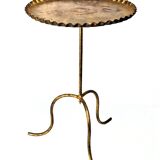 Golden metal Martini table 1950