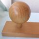 Wooden coat rack