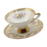 Tasse et sous-tasse ancienne