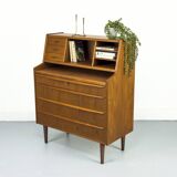Secrétaire en teck de Chr. Møller, années 1960
