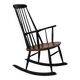 Rocking chair by Ilmari Tapiovaara for Asko, 1960s Finland.