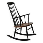 Rocking chair by Ilmari Tapiovaara for Asko, 1960s Finland.