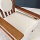 Brutalist Square Oak Lounge Chair, Belgium, 1950s