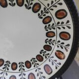 12 hollow plates Boch la Louvière 60s