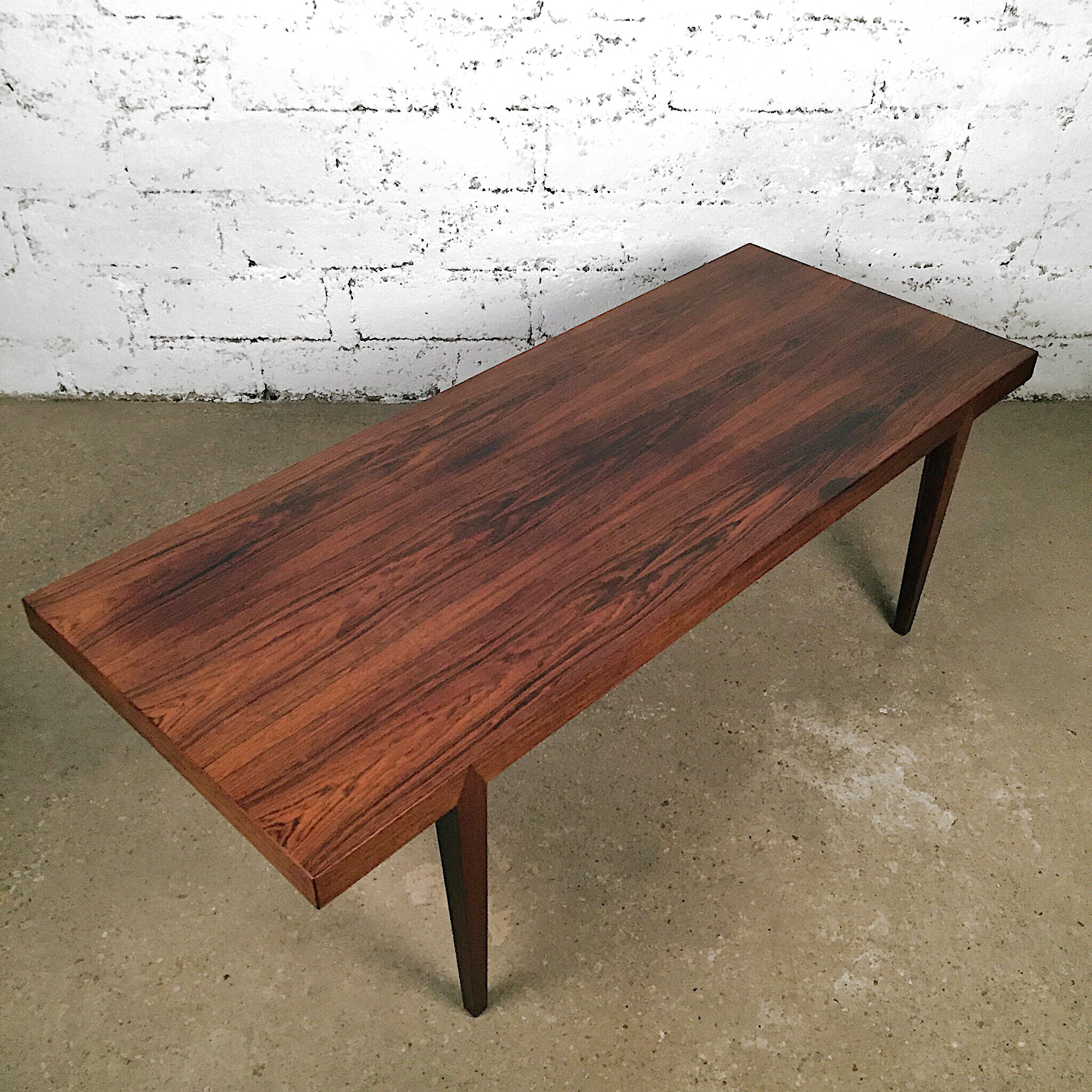Severin Hansen rosewood coffee table for Haslev