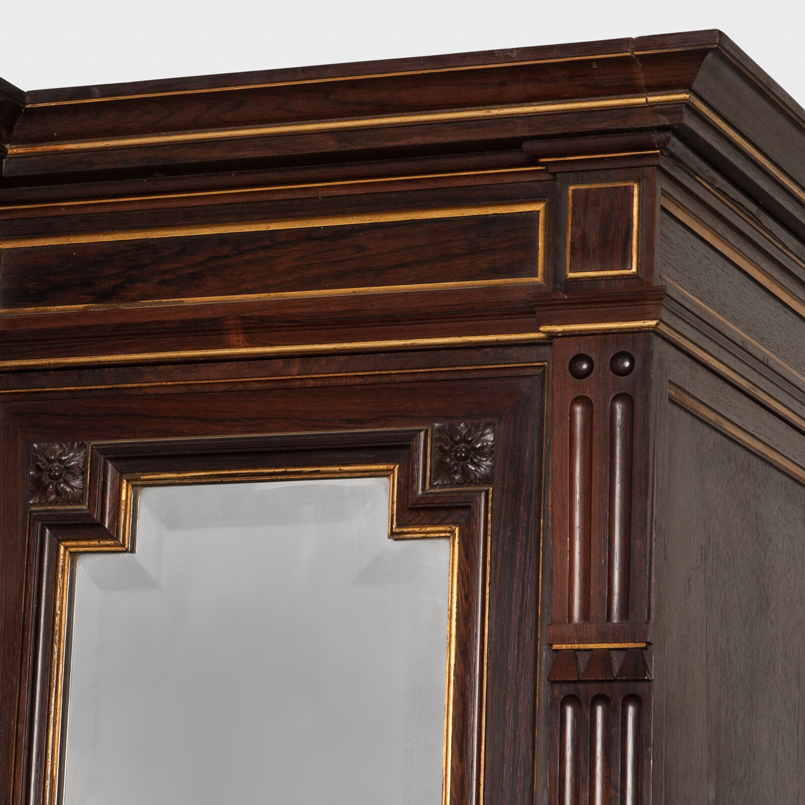 Mirror doors wardrobe