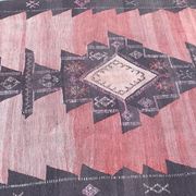 Kilim persan tribal fait main 145x384 cm