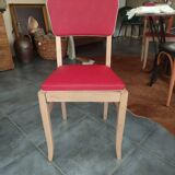 Vintage red chair