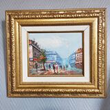 "Paris Street" wall painting