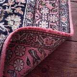 Tapis cachemire soie fait main 155x92cm