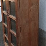 Wooden glass cabinet
