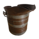 Seau lait décalitre mesure déco old milk bucket