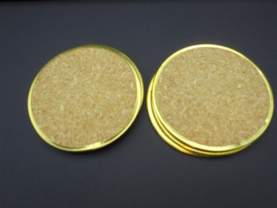 Set of 6 mother-of-pearl coasters