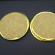 Set of 6 mother-of-pearl coasters