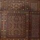 Antique Art Deco Bed Middle Eastern Damascene Inlaid Mother of Pearl Mosaic