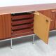 Large modernist sideboard in Indian rosewood, 1960s