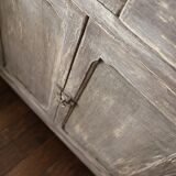 Parisian buffet in beech from the early 20th century with an antique finish.