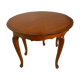 Extendable half moon table