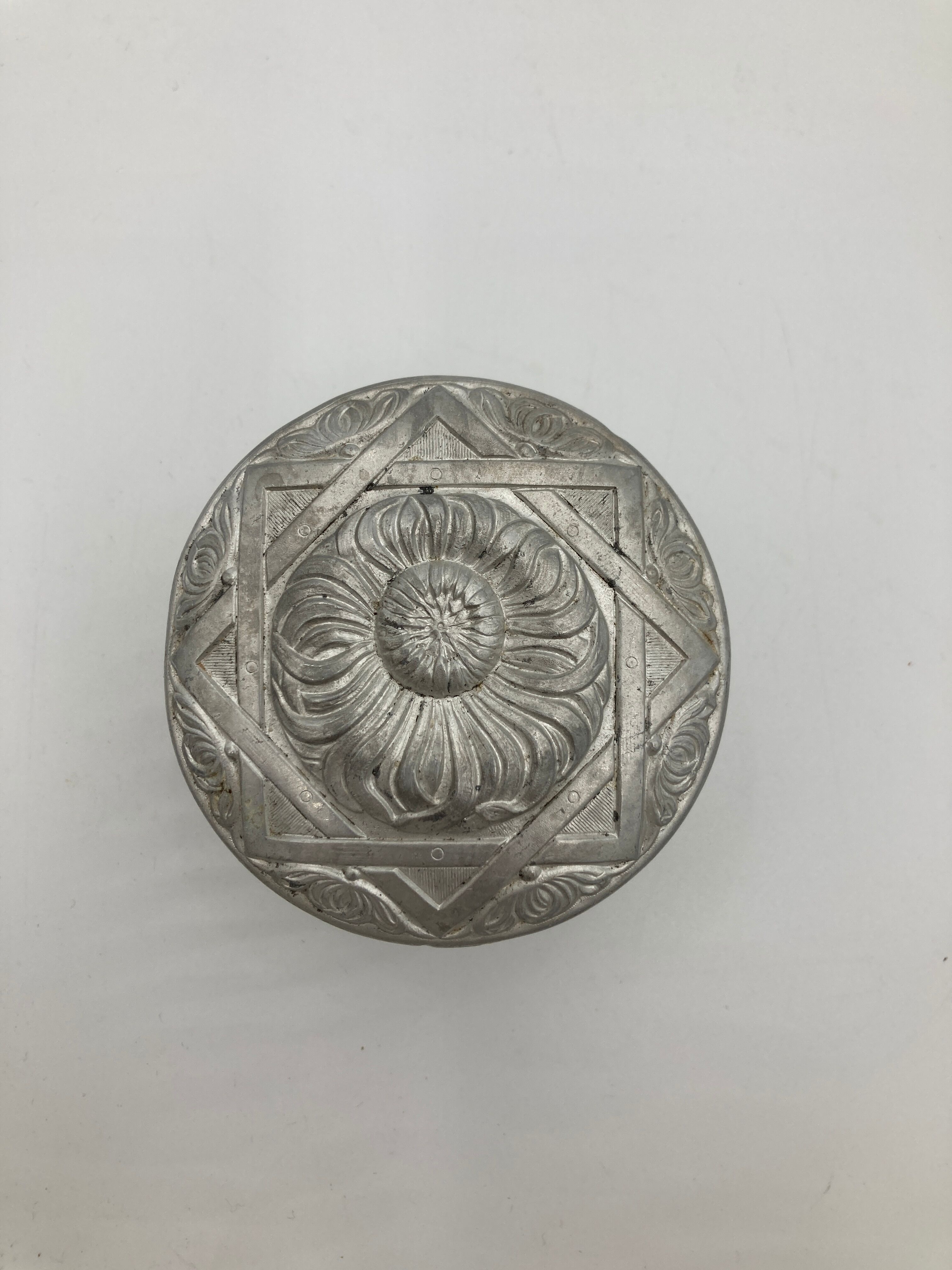 Art Deco aluminum box