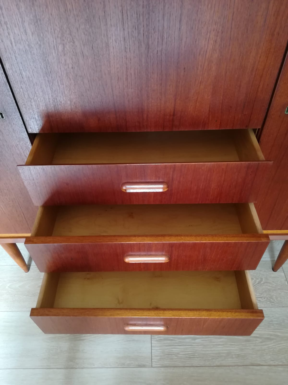 High buffet in teck by GLF Scandinavia