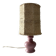 Bohemian lamp in ceramic and wool