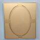 Bronze Rectangular Wall Mirror by Giannobi, Italy