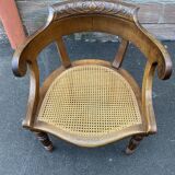 Ancien fauteuil siège de bureau des années 1930