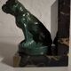Art Deco Bookends Cat and Dog by Max Le Verrier