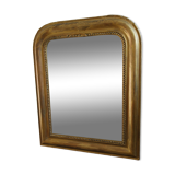 Miroir Louis Philippe feuille d'or