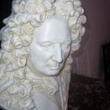 Large patinated Vauban bust