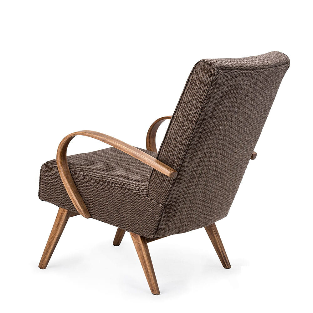 Paire de fauteuils type 53 design Jaroslav Smidek Ton années 1960