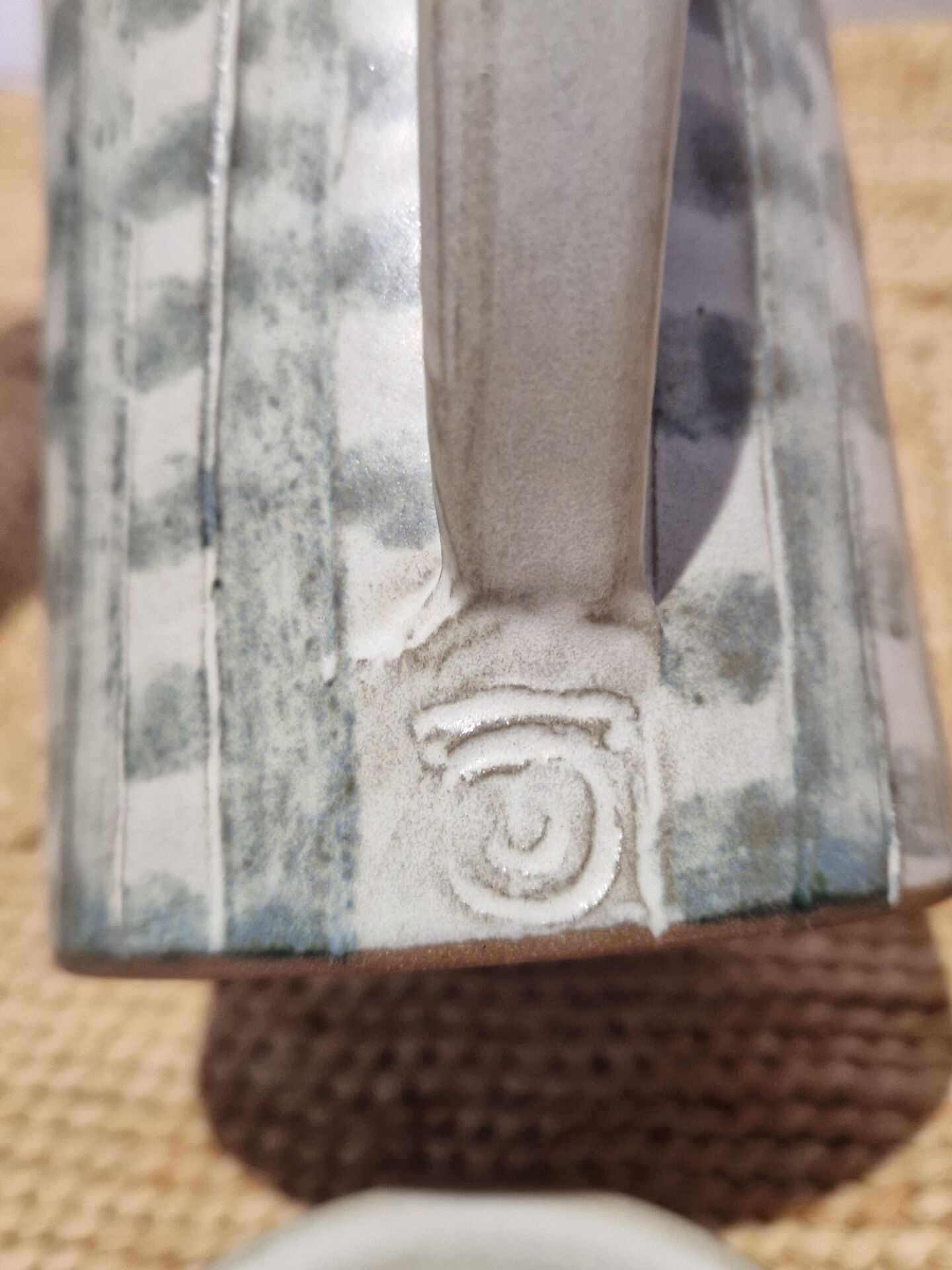 Handmade ceramic tea cups