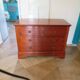 Antique - chest of drawers - 4 drawers - solid wood - cherry