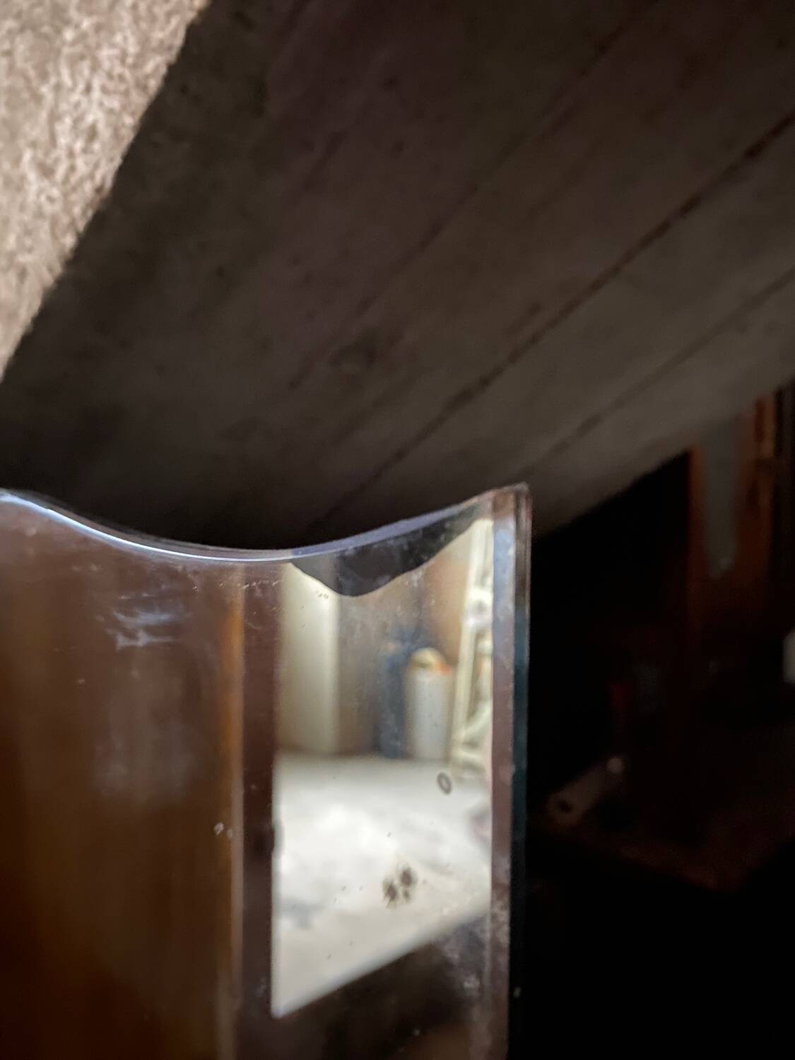 Vintage asymmetrical wardrobe