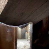 Vintage asymmetrical wardrobe