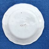 Moustiers Sainte Marie pottery plate 🌸