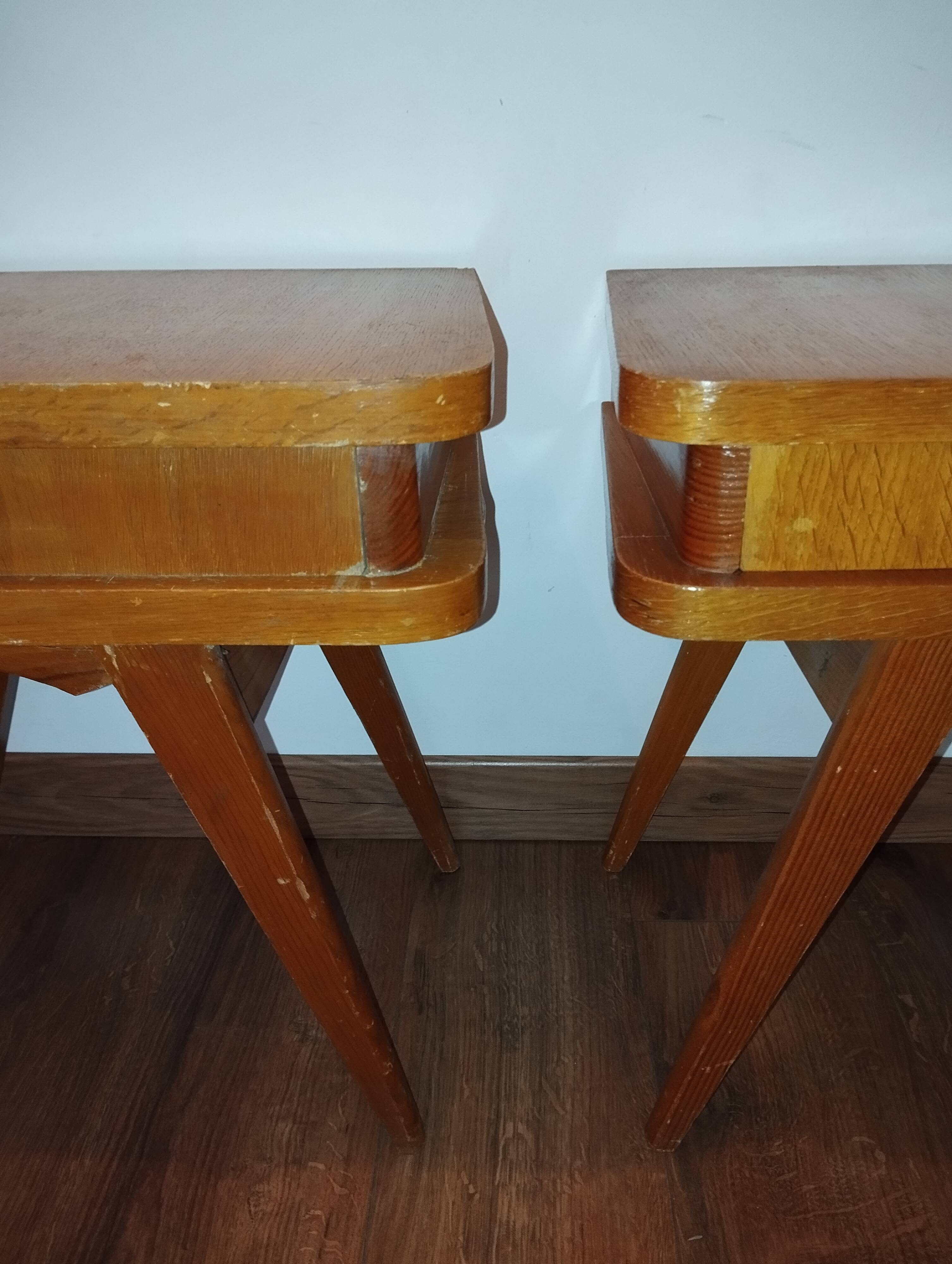 Vintage bedside duo