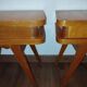 Vintage bedside duo