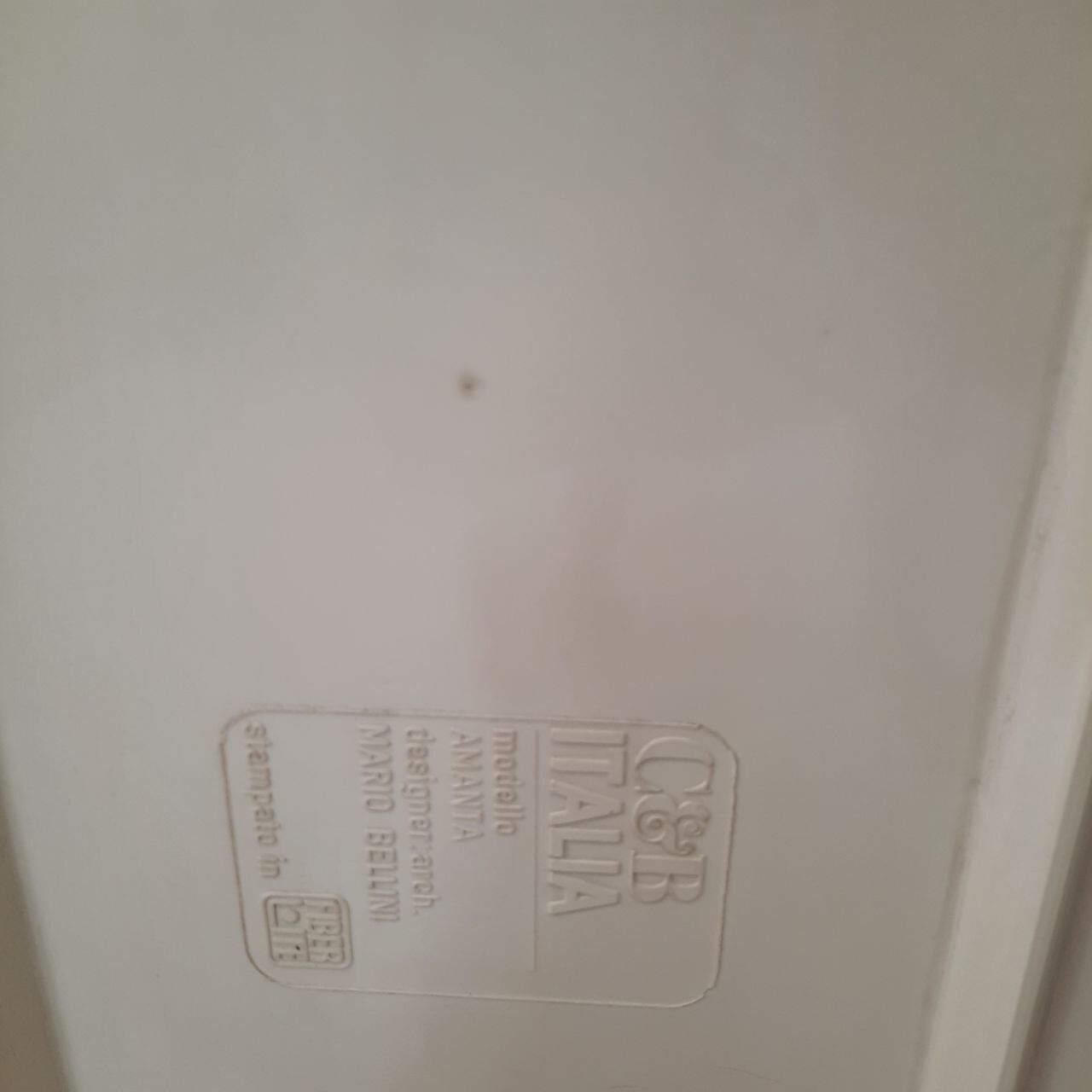 Three vintage armchairs, model Amanta Design Mario Bellini for C & B.