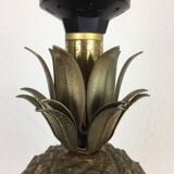 Golden pineapple lamp house Le Dauphin 70s