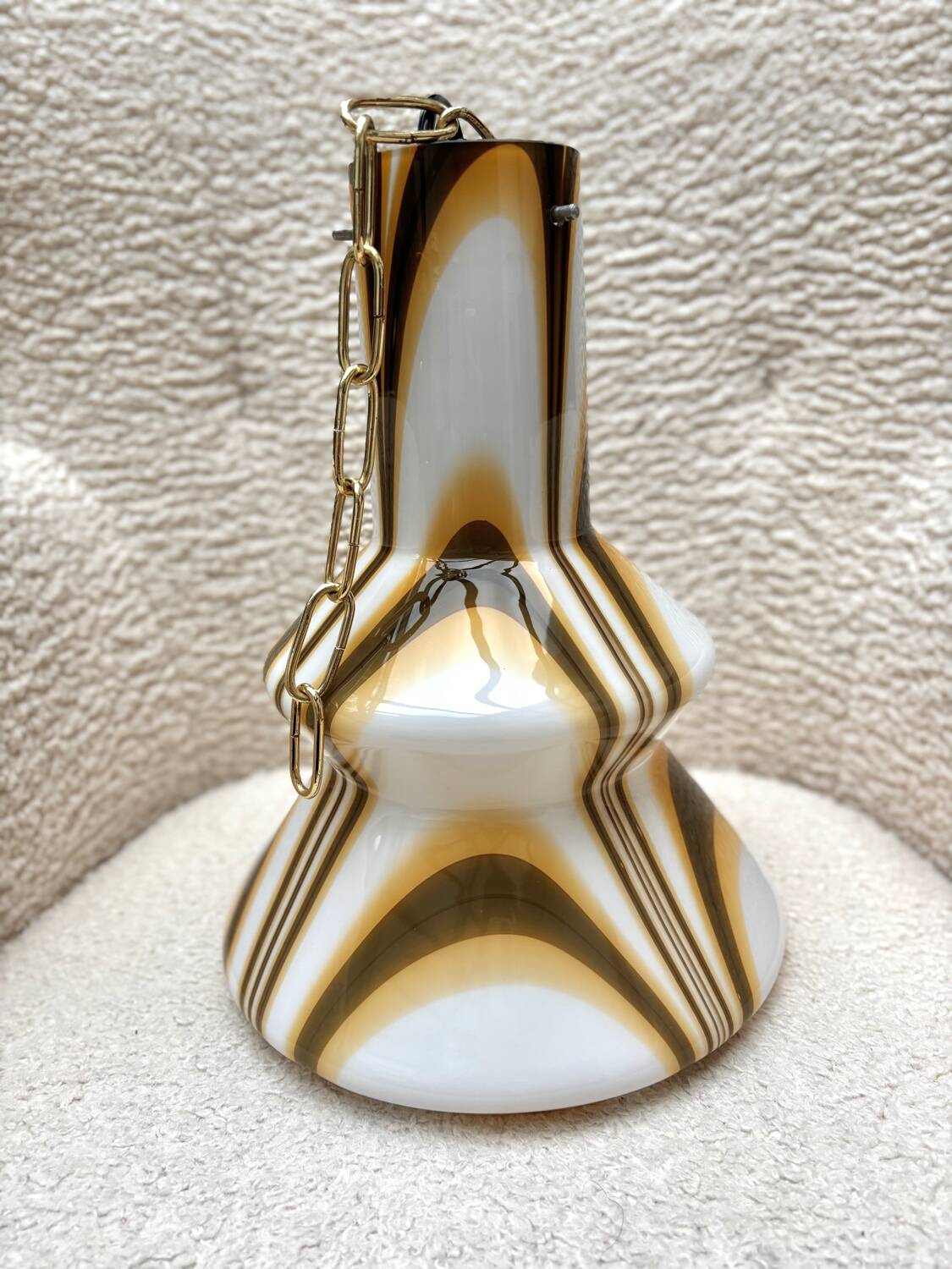 Carlo Moretti pendant lamp in Murano glass