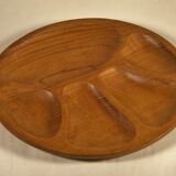 Teak aperitif tray