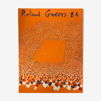 Affiche officielle Roland Garros 1984