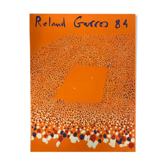 Affiche officielle Roland Garros 1984