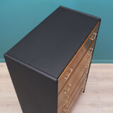 Walnut chest of drawers, Danish design, 60s, made in Denmark