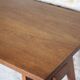 Table René Gabriel, table bois vintage, table à manger, table salon, table de repas, cuisine, 40's