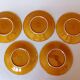 Cake service in slipware Salins les Bains