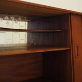 Teak highboard, Danish design, 1960s, manufacture: Westergaards Møbelfabrik