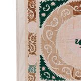 Hand knotted rug, vintage Turkish rug 125x132 cm